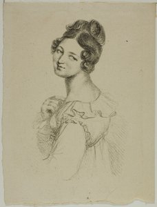 Porträtt av Madame Giacomelli av Dominique Vivant Denon