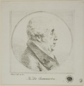 Profil Porträtt av Monsieur de Sommariva av Dominique Vivant Denon
