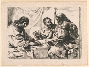 Nattvarden i Emmaus av Dominique Vivant Denon
