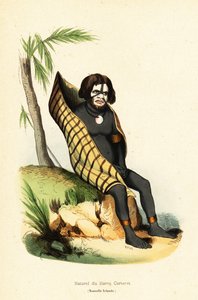 Infödd i Carteret Bay, Nui Allan, Nya Irland, Papua Nya Guinea av Doms Doms