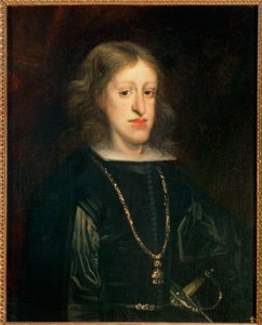 Kung Carlos II, målad 1673 (målning på duk) av Don Juan Carreno de Miranda