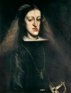 Porträtt av CHARLES II av Spanien (1661-1700)