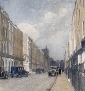 Harley Street (färg litho)