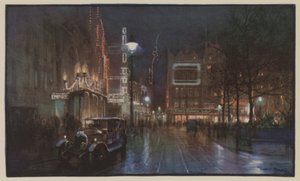 Bländningen av Leicester Square av Donald Maxwell