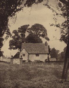Sulgrave Manor, hem för George Washingtons förfäder (s/v foto) av Donald McLeish