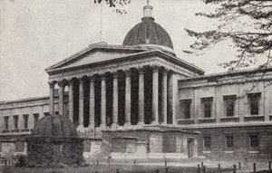 University College, Gower Street, Bloomsbury, London (s/v foto) av Donald McLeish