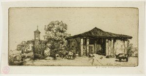 En toskansk gård av Donald Shaw MacLaughlan