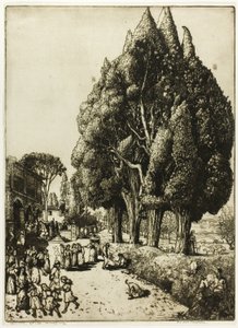 Cypress Grove av Donald Shaw MacLaughlan