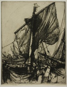 Fiskare från Chioggia av Donald Shaw MacLaughlan