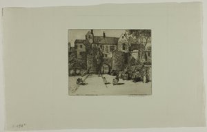 La Porte Gayole, Boulogne-sur-Mer av Donald Shaw MacLaughlan