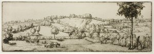 Landskap, Bretagne av Donald Shaw MacLaughlan
