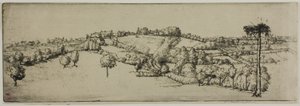 Landskap, Bretagne av Donald Shaw MacLaughlan