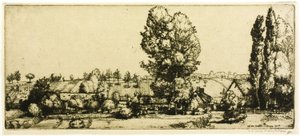 Landskap, Poigny av Donald Shaw MacLaughlan