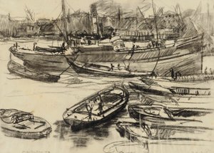 London i poolen av Donald Shaw MacLaughlan