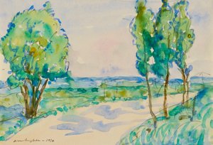 På vägen till Albi av Donald Shaw MacLaughlan