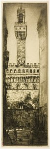 Palazzo Vecchio, Florens av Donald Shaw MacLaughlan