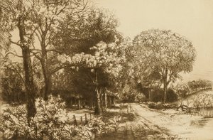Vägbana, Tennessee av Donald Shaw MacLaughlan