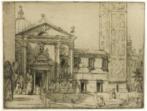 Santa Maria Formosa, Venedig av Donald Shaw MacLaughlan