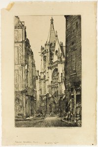 S:t Séverin, Paris av Donald Shaw MacLaughlan