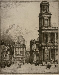 S:t Sulpice Paris, La Grande Tour av Donald Shaw MacLaughlan