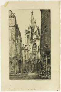 S:t Séverin, Paris av Donald Shaw MacLaughlan