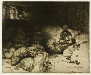 Den sovande trasförsäljaren av Donald Shaw MacLaughlan
