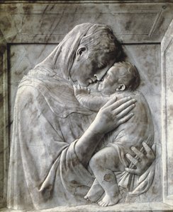 The Pazzi Madonna (Jungfru och barn), c1417-18 (marmor)
