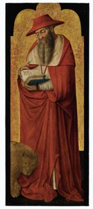 Sankt Hieronymus, del av en altartavla av Donato de