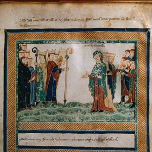 Matilda av Toscana Från: Vita Mathildis di Donizone di Canossa, mellan 1111 och 1115 av Donizone di Canossa