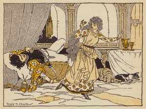 Gigi och den magiska ringen, italiensk saga (färg litho)