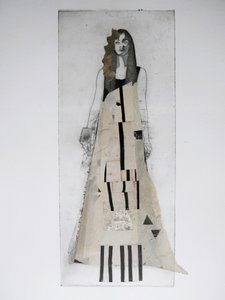 Abstrakt modefigur av Doris Schmitz