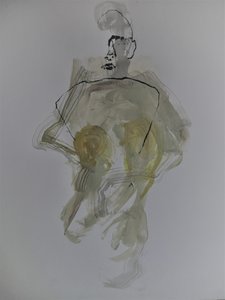 Abstrakt nakenfigur av Doris Schmitz