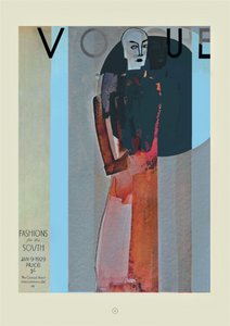 Art déco-mode – kvinna av Doris Schmitz