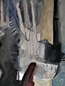 Djärv abstrakt expressionism av Doris Schmitz