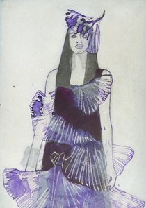 Elegant lila mode