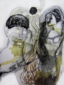 Uttrycksfulla abstrakta figurer av Doris Schmitz