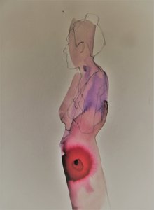 Feminine Form Röd av Doris Schmitz