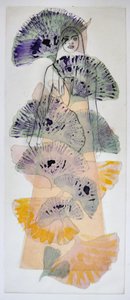 Figur av ginkgoblad av Doris Schmitz