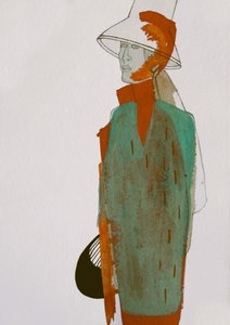 Modern modefigur av Doris Schmitz