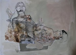 Liggande figurer av Doris Schmitz