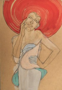 Red Hat Fashion – Dam av Doris Schmitz
