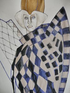 Majestätisk geometrisk figur av Doris Schmitz