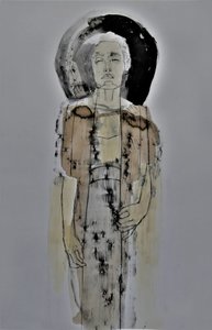 Lugn abstrakt figur av Doris Schmitz