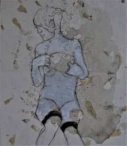Subtil nakenfigur av Doris Schmitz