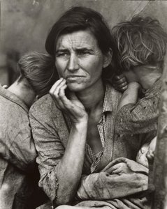 [Kopia av Migrant Mother, Nipomo, Kalifornien]