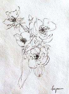 Fint blomstermotiv