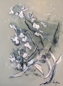 En fin blomsterskiss av Dorothy Fagan