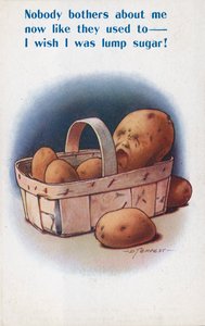 Potatis (färglitografi)