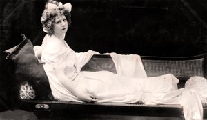 Mabel Love 1874-1953, engelsk skådespelerska och dansare, tidigt 1900-tal.