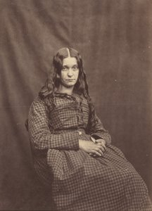 Kvinna, Surrey County Asylum, ca. 1855. av Dr Hugh Welch Diamond